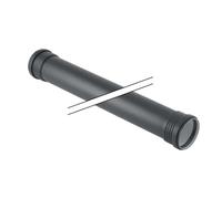 Geberit - Tube avec deux manchons, 100 cm 390.311.14.1