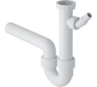 Geberit tuyau Geberit 152713111 11/2 "x 40 mm, avec Spülbecken , sortie horizontale, pour Spülbecken , blanc