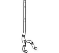 Geberit tuyau vide AquaClean Duofix / GIS 242886001 Sigma 12 et Kappa 15
