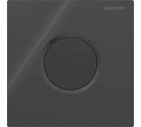 Geberit Typ 01 commande d'urinoir 116031DW5 électronique, à piles, ronde, noir de jais RAL 9005