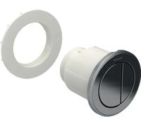 Geberit Typ 10 bouton de chasse d'eau pour WC acier 116.057.SN.1