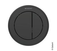 Geberit Typ 10 bouton de chasse d'eau pour WC noir 116.057.DW.1