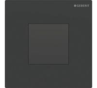 Geberit Typ 20 bouton de chasse d'eau pour urinoir noir 116.037.16.1