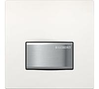 Geberit Typ 50 plaque de déclenchement 116016115 urinoir, blanc/chromé
