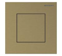 Commande d'urinoir Geberit pneumatique type 40 square laiton - GEBERIT 116.217.QF.1