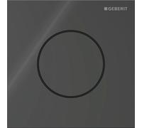 Geberit type 40 plaque de commande pour urinoir - pneumatique - ronde - noir 116.014.SJ.1