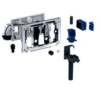 Geberit - Unité d'aspiration des odeurs DuoFresh, déclenchement manuel, pour le réservoir de rinçage Sigma 12 cm, anthracite 115.051.BZ.2