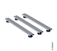 Geberit Universal Jeu de pieds et de traverses pour receveurs de douche en résine de pierre, 554961001,