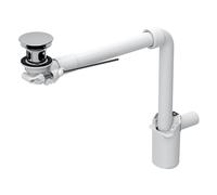 Geberit Universal Siphon gain de place avec garniture de vidage à tirette DN 32, 152072211,