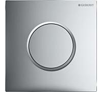 Geberit urinoir Geberit Typ 10 116015KH1 pneumatique, chromé brillant