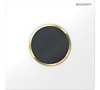 Geberit urinoir Geberit Typ 10 116035KK1 Infrarouge / batterie, blanc / plaqué or