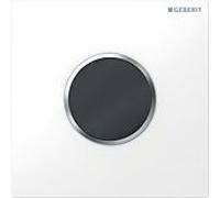 Geberit urinoir Typ 10 116035KL1 Infrarouge / batterie, blanc / chrome mat