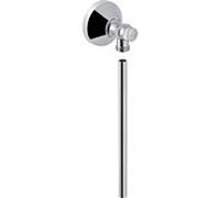 Geberit vanne d'angle 2000 / 2 "avec tube, rosace et raccord à compression 215085211, chromé