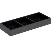 Geberit VariForm - Casier de rangement agencement 18x6x37 cm, gris foncé 501.156.00.1
