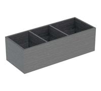 Geberit VariForm Compartimentage de tiroir en H, hauteur 9,8 cm, 501157001 - CM