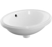 Geberit Variform lavabo 42x33 cm ovale sous plan blanc brillant 500.748.01.2