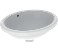 Geberit Variform lavabo 42x33 cm ovale sous plan blanc brillant 500.749.01.2