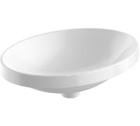 Geberit Variform lavabo 55x40 cm ovale encastrée blanc brillant 500.718.01.2