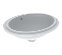 Geberit Variform lavabo 42x33 cm ovale sous plan blanc brillant 500.749.01.2