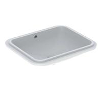 Geberit Variform lavabo 50x40 cm rectangulaire sous plan blanc brillant 500.765.00.2