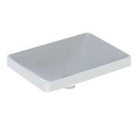 Geberit VariForm lavabo à encastrer rectangulaire, 550x400mm, sans trou de robinet, sans trop-plein, 500.739.01.2, Couleur: blanc