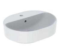 Geberit Lavabo VariForm 500.775.01.2 ovale 50x40 cm à poser blanc brillant