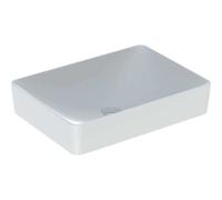Geberit VariForm vasque à poser 500779012 55x40cm, sans trou pour robinetterie, trop-plein, rectangulaire , blanc