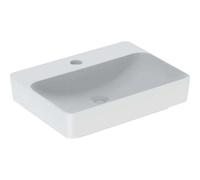 Geberit Vasque à poser VariForm 60x45 cm rectangulaire avec trou blanc KeraTect 500781002