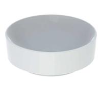 Geberit VariForm vasque à poser 500768002 d= 40cm, sans trou pour robinetterie, trop-plein, rond, blanc KeraTect