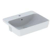 Geberit Variform lavabo 55x45 cm rectangulaire encastrée blanc brillant 500.681.01.1