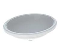 Geberit Vasque sous plan VariForm 500755002 56x46 cm ovale blanc KeraTect sans trou, sans trop-plein