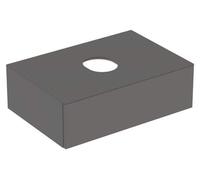 Geberit VariForm meuble sous-lavabo à poser, un tiroir, surface de rangement, siphon, largeur 75 cm, 501.160.00.1