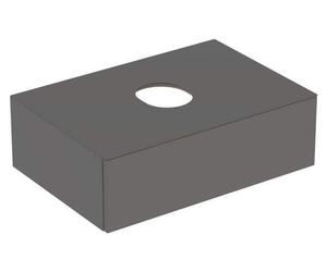 Geberit VariForm meuble sous-lavabo à poser, un tiroir, surface de rangement, siphon, largeur 75 cm, 501.160.00.1