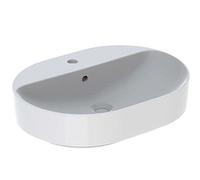 Geberit Lavabo VariForm 500.775.01.2 ovale 50x40 cm à poser blanc brillant