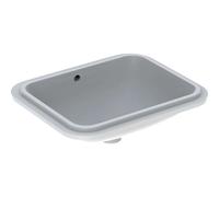 Geberit VariForm - Vasque à encastrer 53x45 cm, avec trop-plein, blanc 500.760.01.2