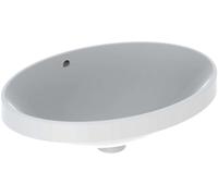 Vasque à enc. Geberit VariForm ov 55x40 trop-plein Blanc - GEBERIT 500.716.01.2