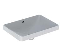 Vasque à enc. Geberit VariForm rect. 55x40 trop-plein Blanc - GEBERIT 500.736.01.2