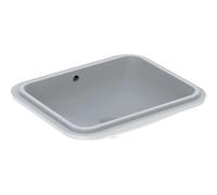 Geberit VariForm - Vasque à encastrer 58x49 cm, avec trop-plein, blanc 500.764.01.2