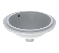 Geberit VariForm - Vasque à encastrer, diamètre 39 cm, avec trop-plein, blanc 500.744.01.2