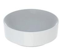 Geberit VariForm vasque à poser 500768012 d= 40cm, sans trou pour robinetterie, trop-plein, rond, blanc