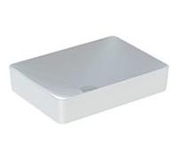 Geberit VariForm vasque à poser 500779012 55x40cm, sans trou pour robinetterie, trop-plein, rectangulaire , blanc