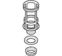 Geberit vasque en plastique 240111001 pour Geberit Twinline UP-Spk 12cm