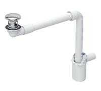 Geberit vidange de lavabo/siphon de chambre pour un ou deux robinets à colonne, 152073211 - CM