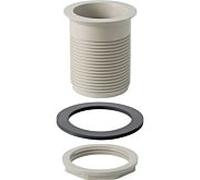 Geberit vidange match0 352328081 Rg 60 x 2000 / 8 ", filetage rond, plastique, gris galet