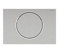 Geberit WC control 115863SN6 fonctionnement sur secteur, 2000 affleurant, pour barre d'appui rabattable, acier inoxydable brossé