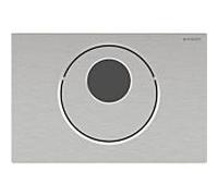 Geberit Bouton de chasse d'eau Sigma pour WC Acier 115.891.SN.6