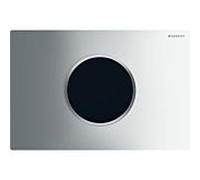 Geberit WC control 115907KH6 fonctionnement sur secteur, double touche, chromé brillant