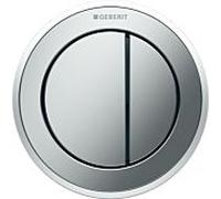 Geberit WC control Typ 10 116057KH1 pneumatique, double chasse, Meubles , plastique, chromé brillant / chrome mat