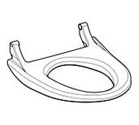 Geberit WC -siège pour AquaClean 4000 242170111 blanc -alpine