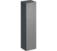 Geberit Xeno 2 armoire haute 500503, 400x1700x351mm, 1 porte et miroir intérieur, 500.503.43.1, Couleur: Gris Scultura Malamin Structure en bois